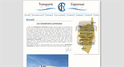 Desktop Screenshot of caporossi.fr